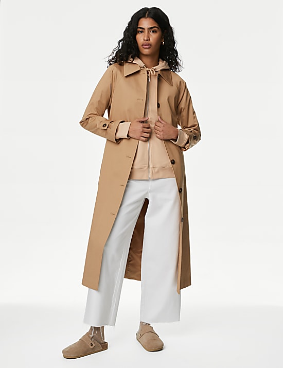 Pure Cotton Zip Up Hoodie