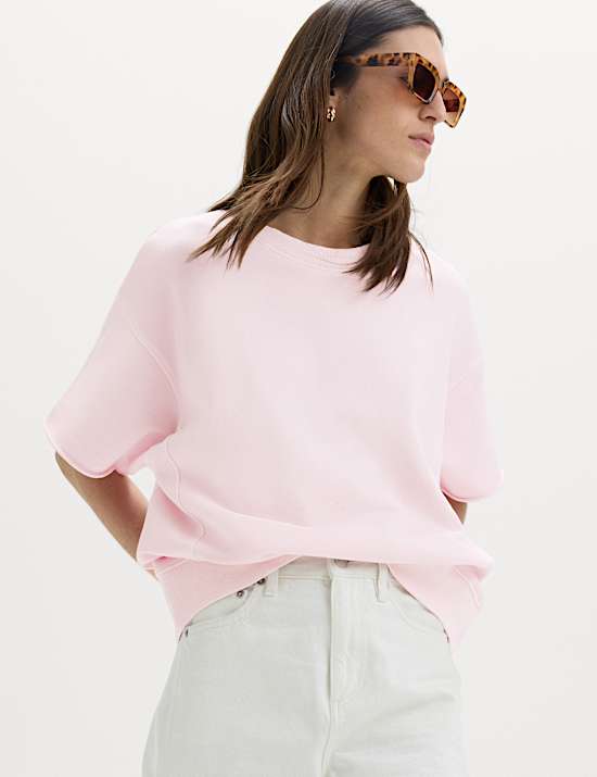 Pure Cotton Garment Dye Sweatshirt