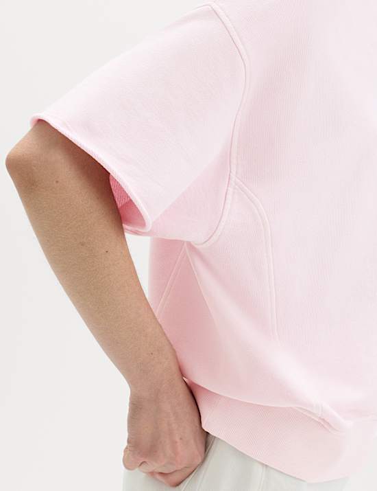 Pure Cotton Garment Dye Sweatshirt