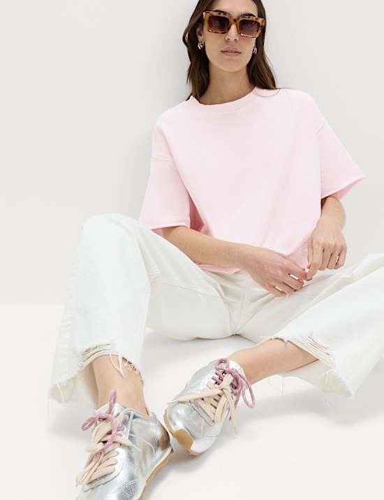 Pure Cotton Garment Dye Sweatshirt