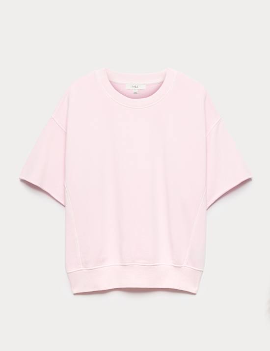 Pure Cotton Garment Dye Sweatshirt