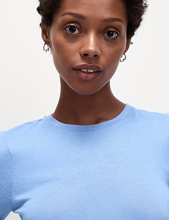 Cosy Crew Neck Slim Fit Top