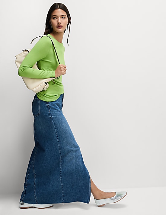 Cosy Crew Neck Slim Fit Top