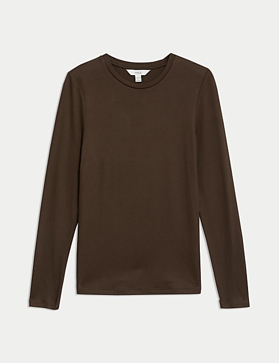 Cosy Crew Neck Slim Fit Top