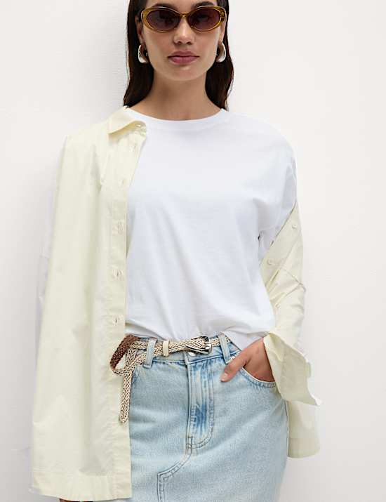 Pure Cotton Oversized T-Shirt