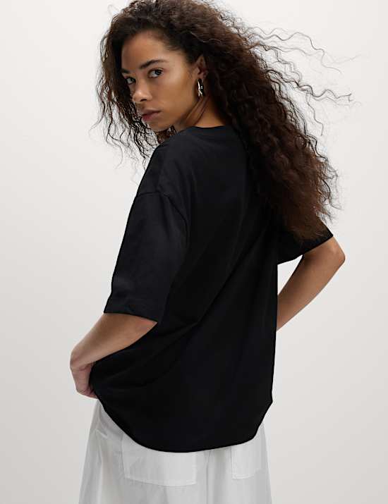 Pure Cotton Oversized T-Shirt