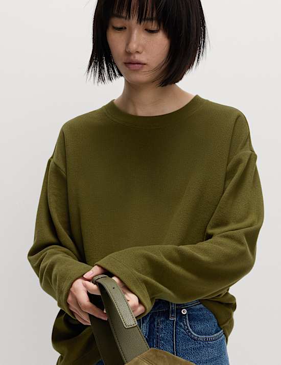 Cotton Rich Cosy Sweatshirt