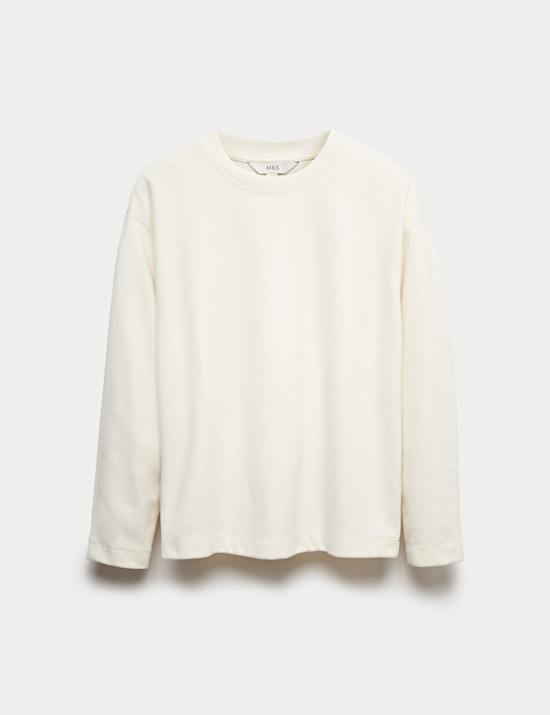 Cotton Rich Cosy Sweatshirt
