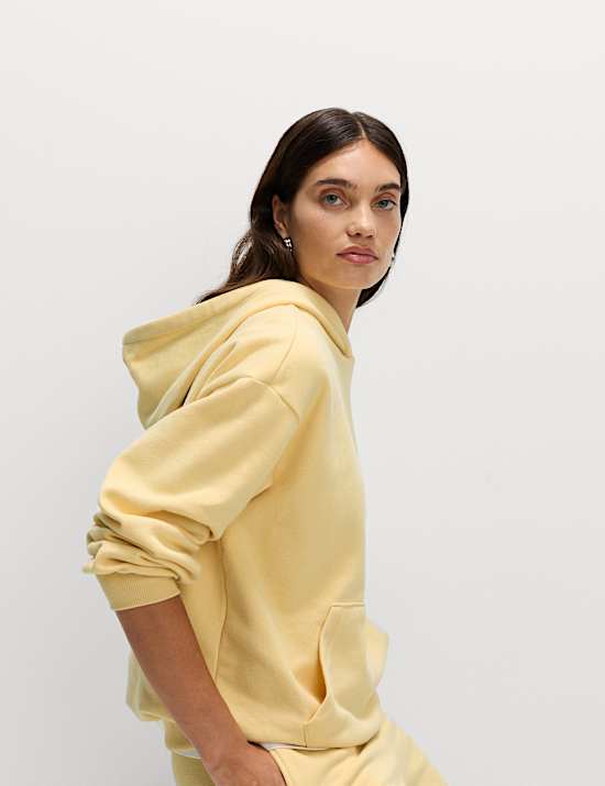 Sudadera con capucha de algodón