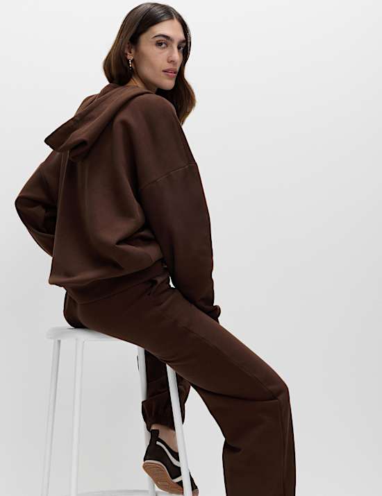 Cotton Rich Slogan Hoodie