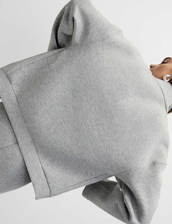 Scuba High Neck Zip Up Sweatshirt