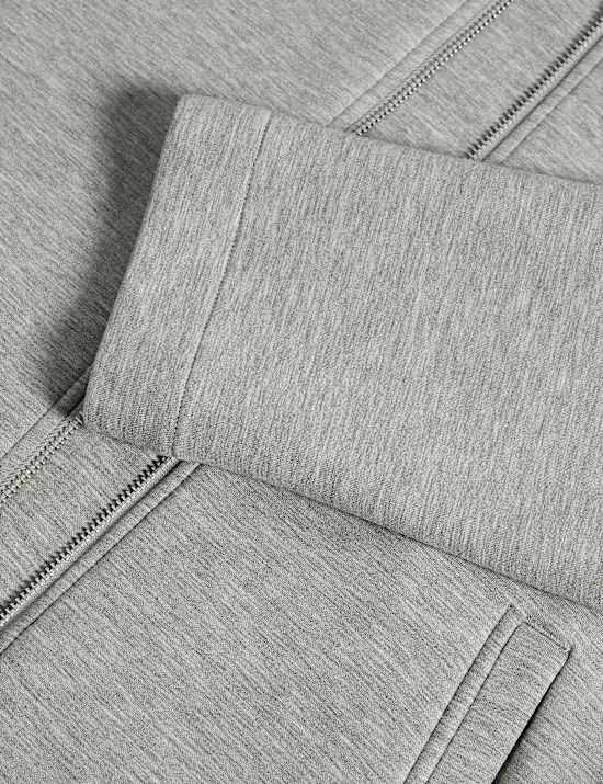 Scuba High Neck Zip Up Sweatshirt