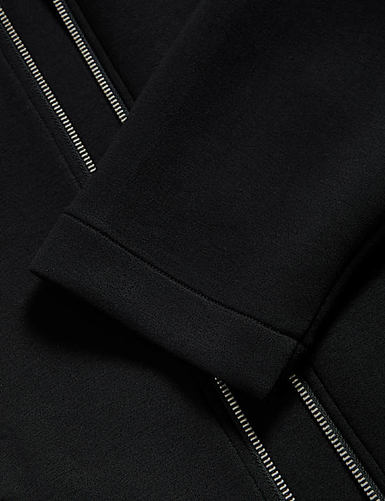 Scuba High Neck Zip Up Sweatshirt