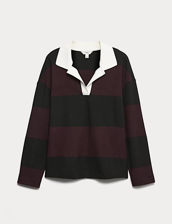 Striped Cosy Rugby Top