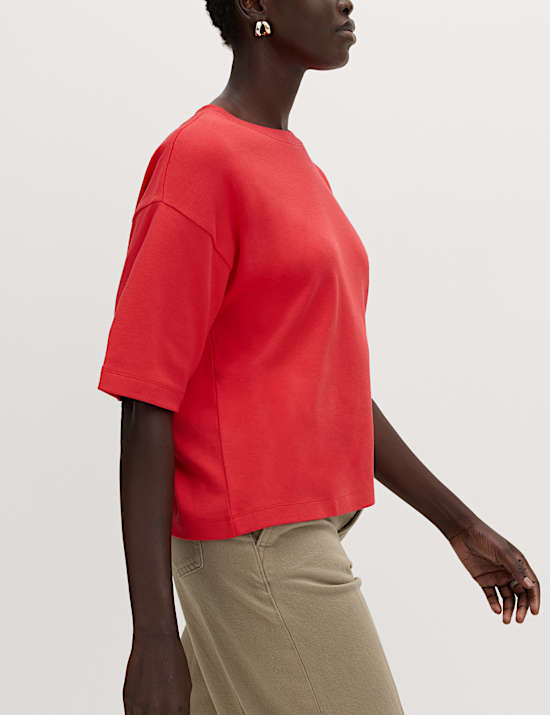 Pure Cotton Heavyweight Boxy Top