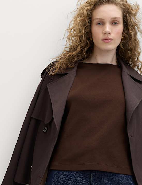 Pure Cotton Heavyweight Boxy Top