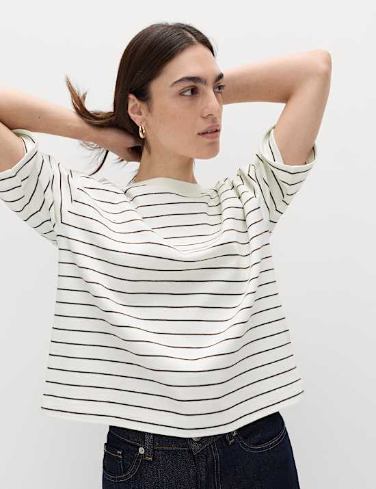 Pure Cotton Heavyweight Boxy Top
