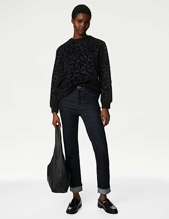 Animal Print Cosy Sweatshirt