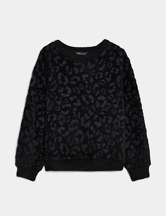 Animal Print Cosy Sweatshirt