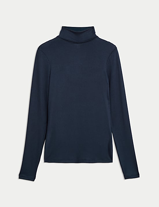 Cosy Funnel Neck Slim Fit Top