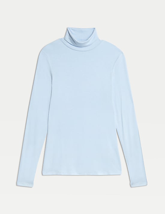 Cosy Funnel Neck Slim Fit Top