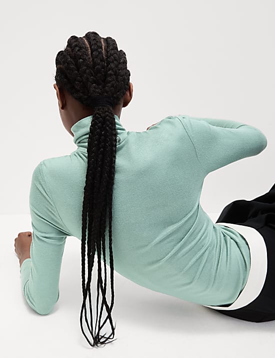 Cosy Funnel Neck Slim Fit Top