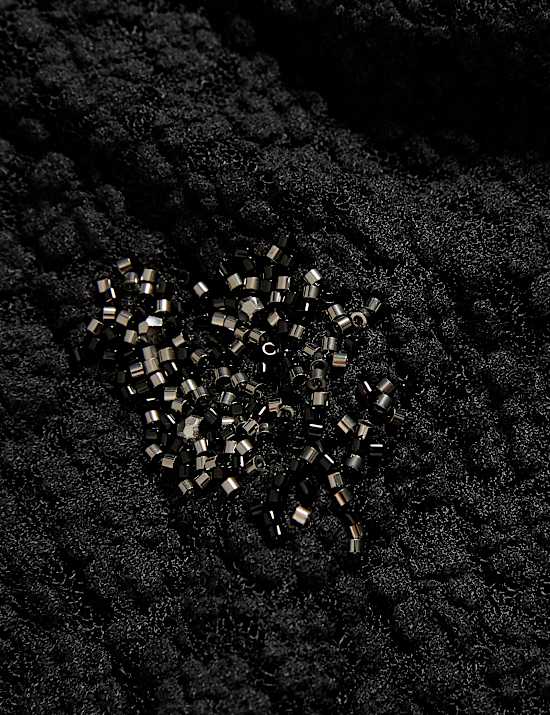 Jersey Lace Embellished Top