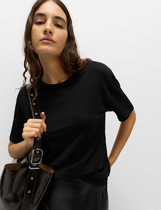 Cotton Modal Relaxed T-Shirt