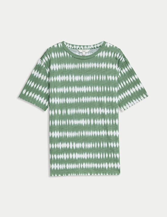 Cotton Modal Blend Printed T-Shirt