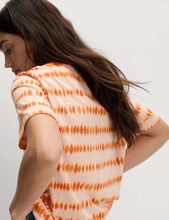 Cotton Modal Blend Printed T-Shirt