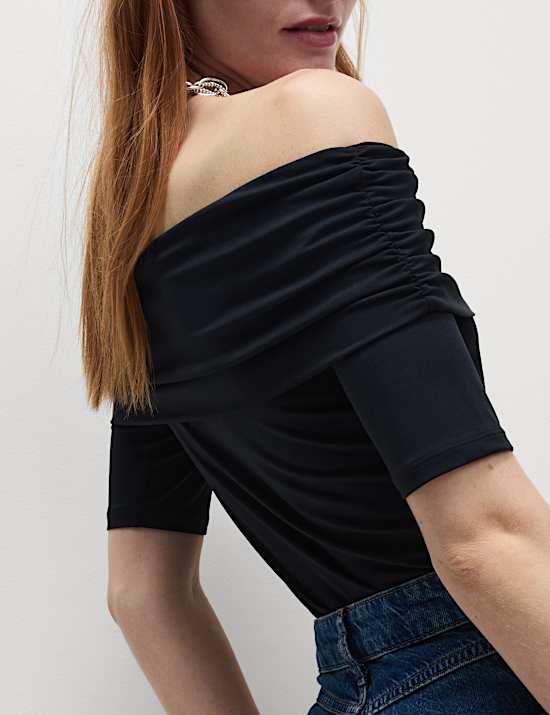 Off The Shoulder Bardot Top