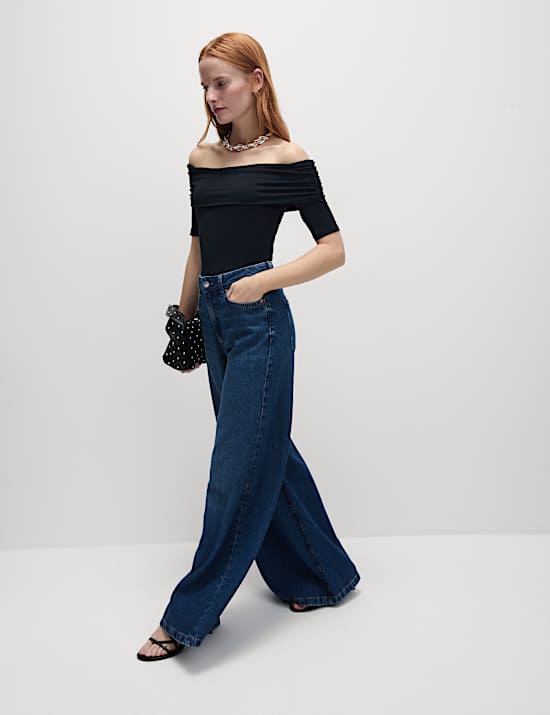 Off The Shoulder Bardot Top