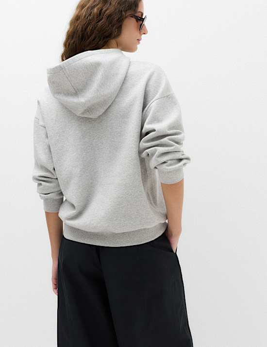 Cotton Rich Graphic Hoodie