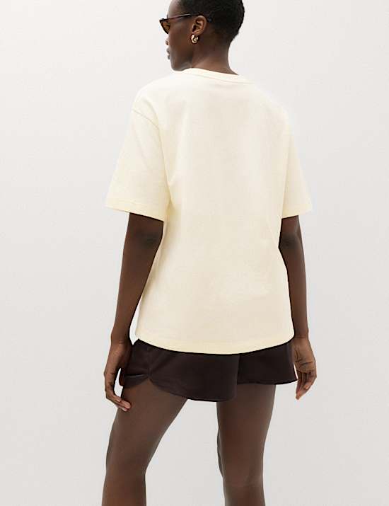 Pure Cotton Oversized Graphic T-Shirt