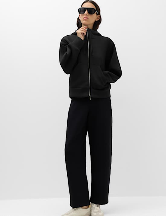 Scuba Zip Through Hoodie