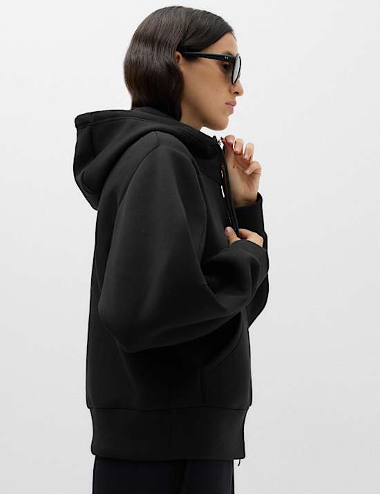 Scuba Zip Through Hoodie
