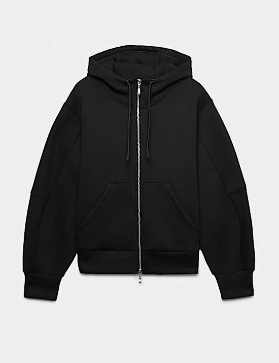 Scuba Zip Through Hoodie
