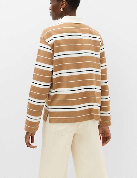 Polo de rugby 100 % coton