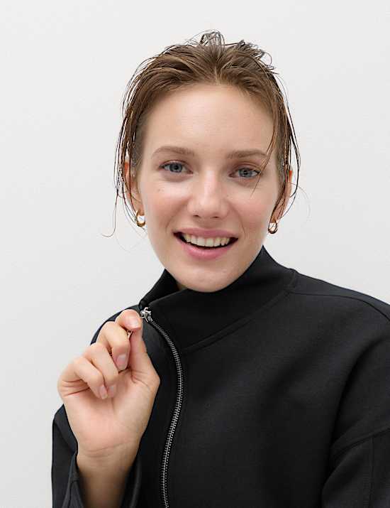 Cotton Rich Scuba Zip Up Sweatshirt