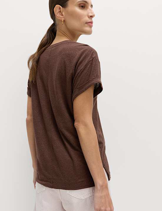 Linen Blend T-Shirt