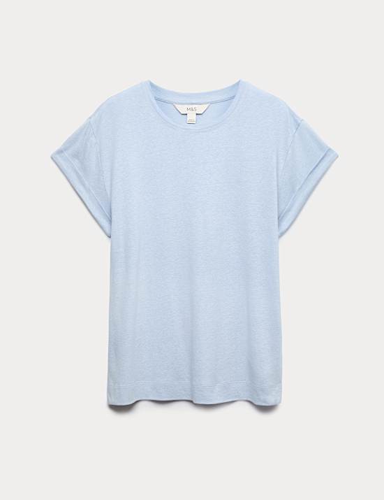 Linen Blend T-Shirt