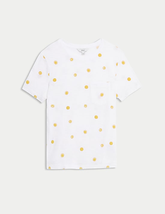 Top z&nbsp;čist&eacute; bavlny s&nbsp;kapsami a&nbsp;potiskem