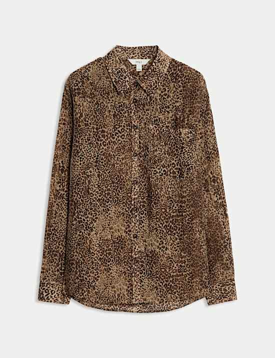 Lyocell Rich Button Through Shirt