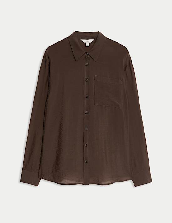 Lyocell Rich Button Through Shirt
