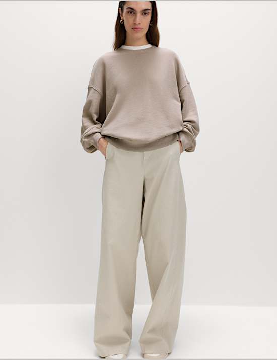 Cotton Rich Garment Dye Sweatshirt