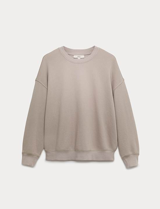 Cotton Rich Garment Dye Sweatshirt