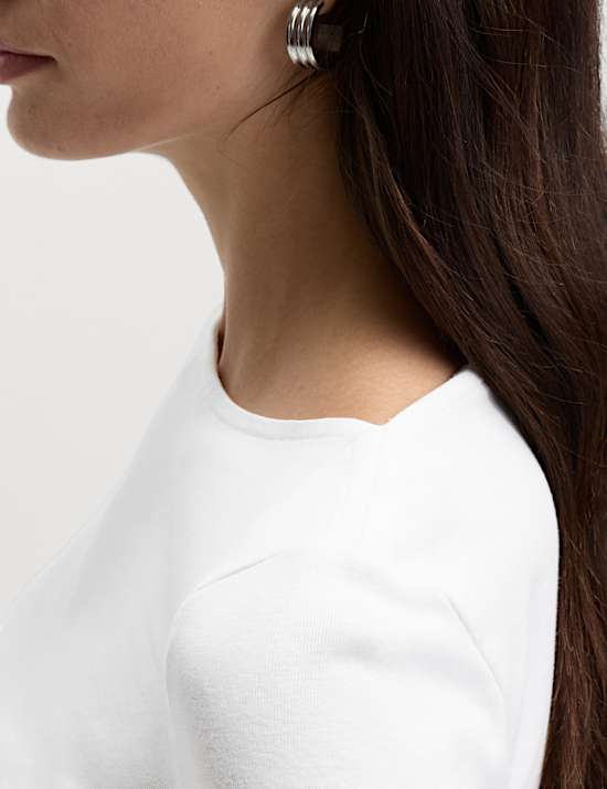 Pure Cotton Slim Fit Top