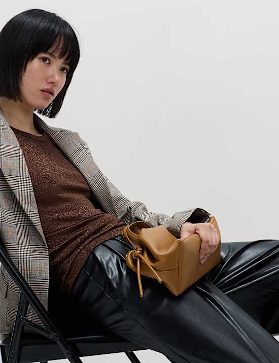 Katoenrijk hemdje met glitter