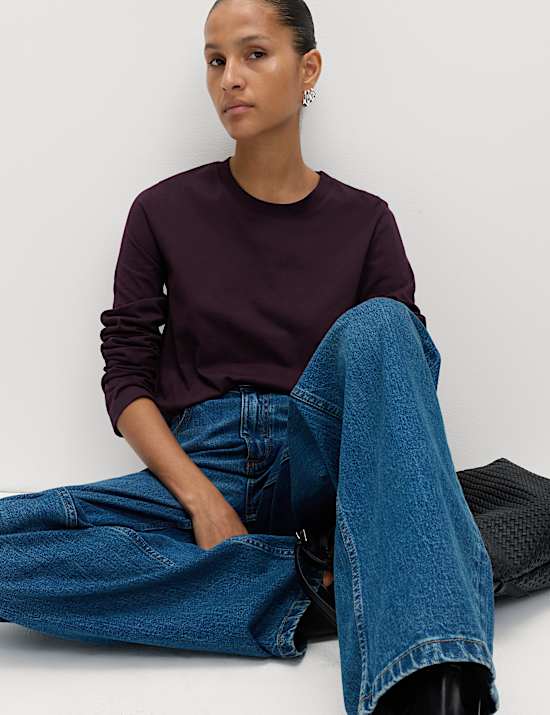 Alltagstaugliches Oberteil aus reiner Baumwolle