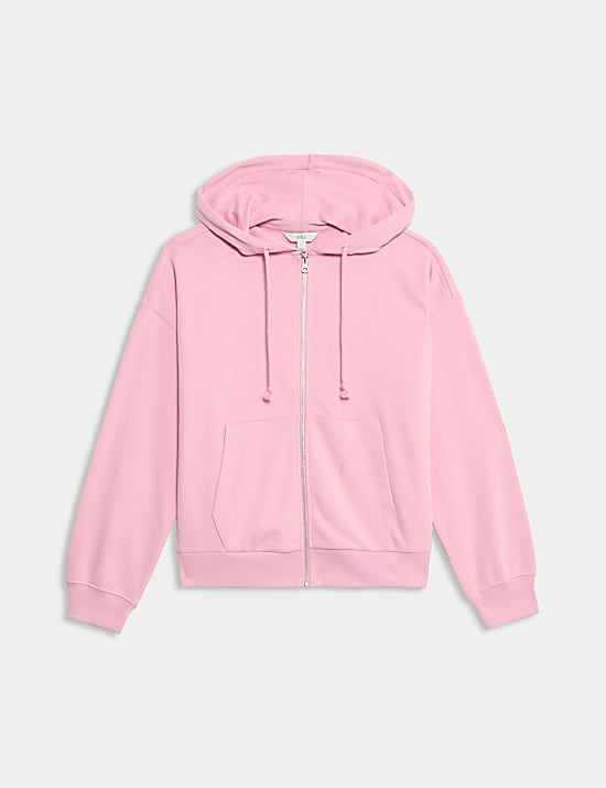 Cotton Rich Regular Fit Hoodie